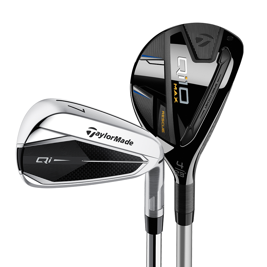 TaylorMade Qi Combo 3H, 4H 5-PW Iron Set Steel | IRON SETS | Peak Golf